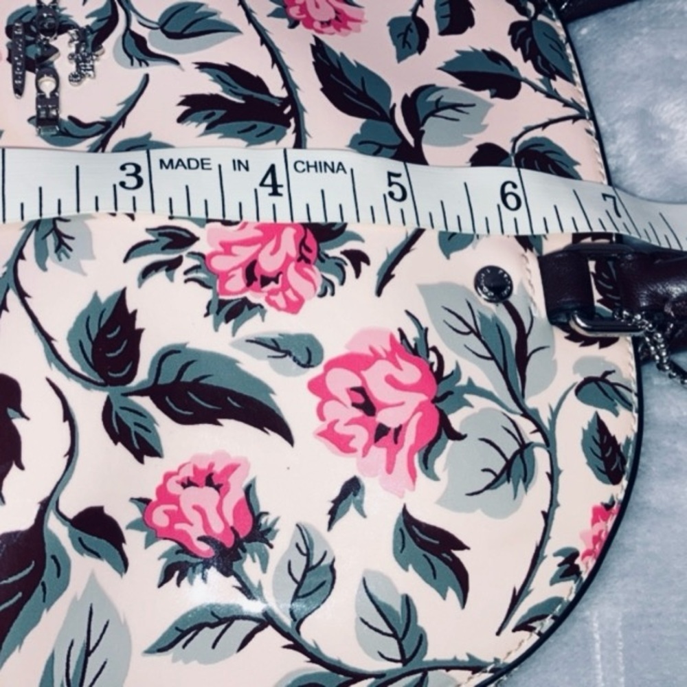 Coach Sleeping Roses Print Sierra Floral Mini Satchel - Picture 3 of 9